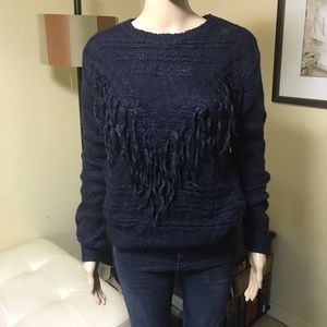 Fringe sweater